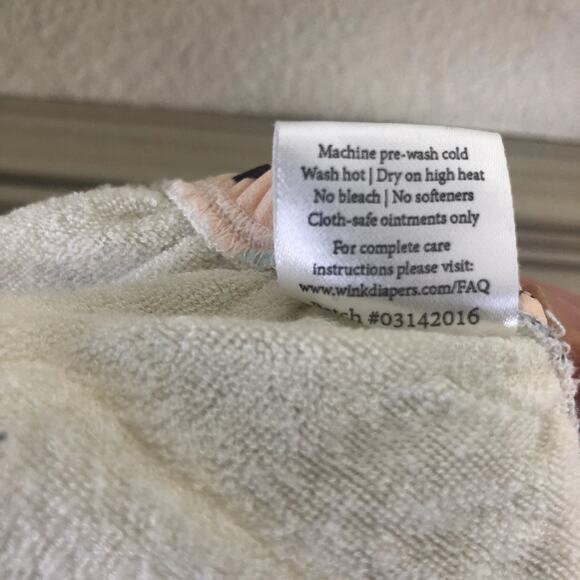 Wink Cloth Diaper Light Pink - Picture 7 of 7